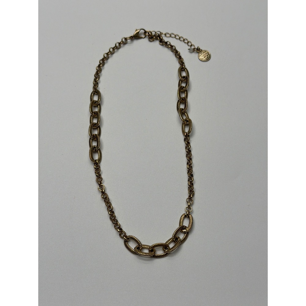 Dana Buchman Gold Link Chain Necklace